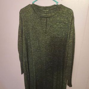 Knee-Length Sweater Dress
